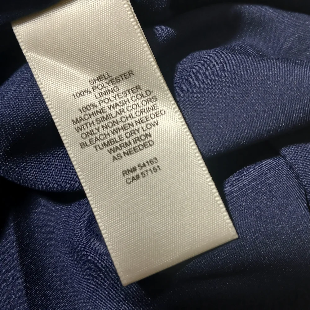 Eliza J Halter Chiffon Maxi Dress – Navy Pink Floral Party Spring Summer NWT - Picture 12 of 12